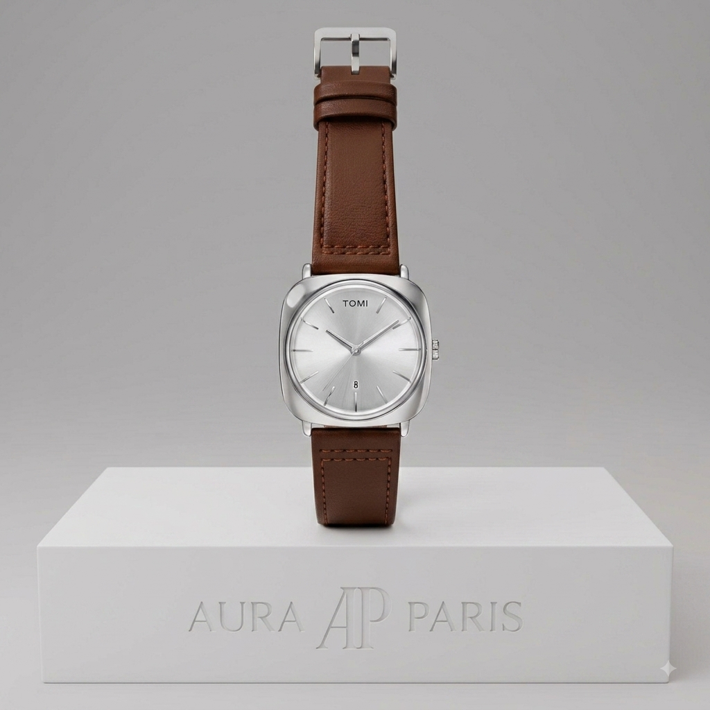 Watch TOMI 084 -Brown / Grey