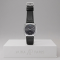 Tomi 084 Watch - Black / Silver Grey